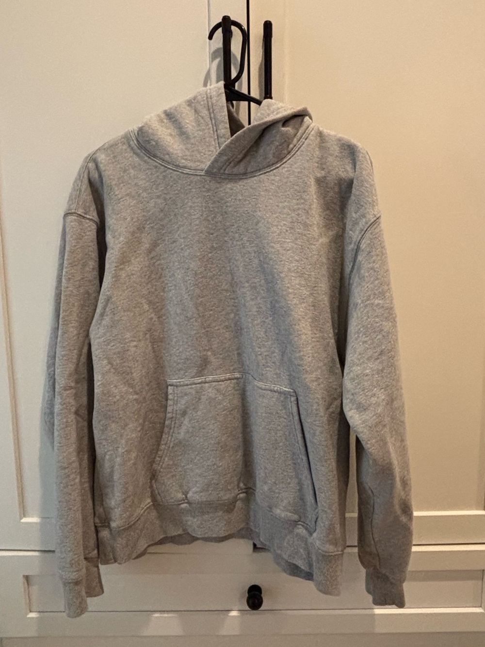 Aritzia SweatFleece Hoodie in Heather Gray